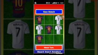 TIC TAC TOE Messi vs Ronaldo screenshot 5