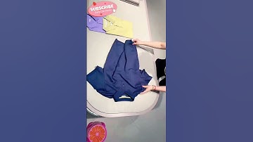 How to Fold Clothes 2 #fashion #foldinghacks #clothfolding #clothfold #lifehacks