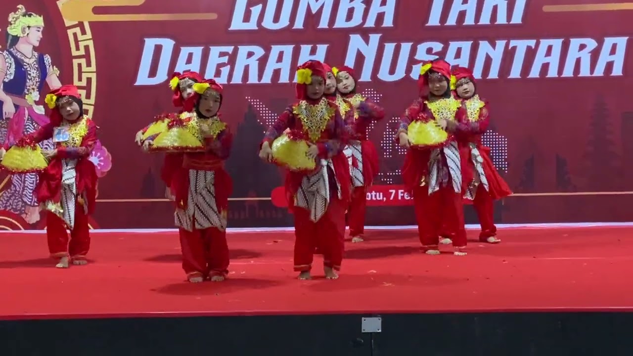 Tari Caping tingkat SD/MI