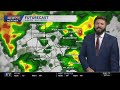 Timeline: Storms expected to impact weekend plans