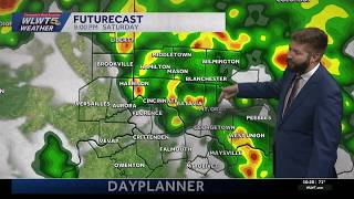 Timeline: Storms expected to impact weekend plans