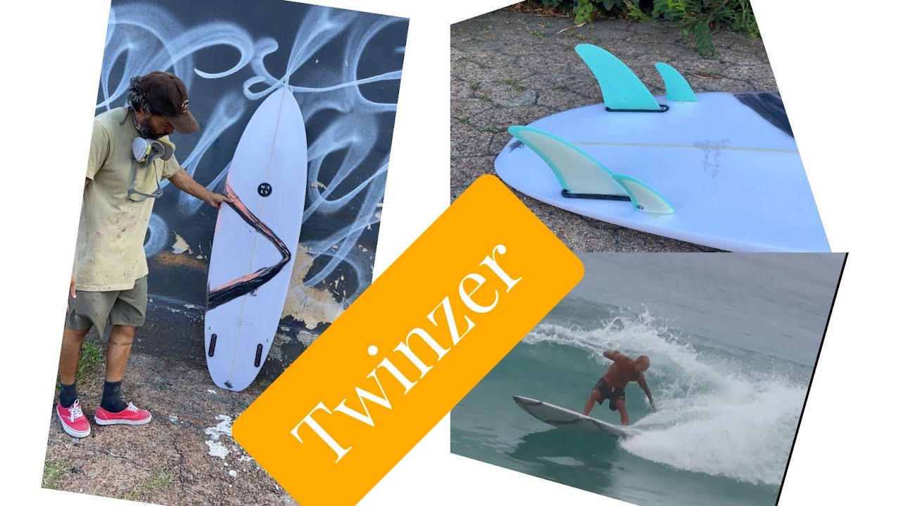 Wolv Twinzer Surfboard Model 