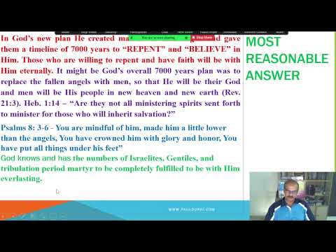 6. Hindi - God&rsquo;s Master Plan - Millennium Rule of Jesus and Gap theory.