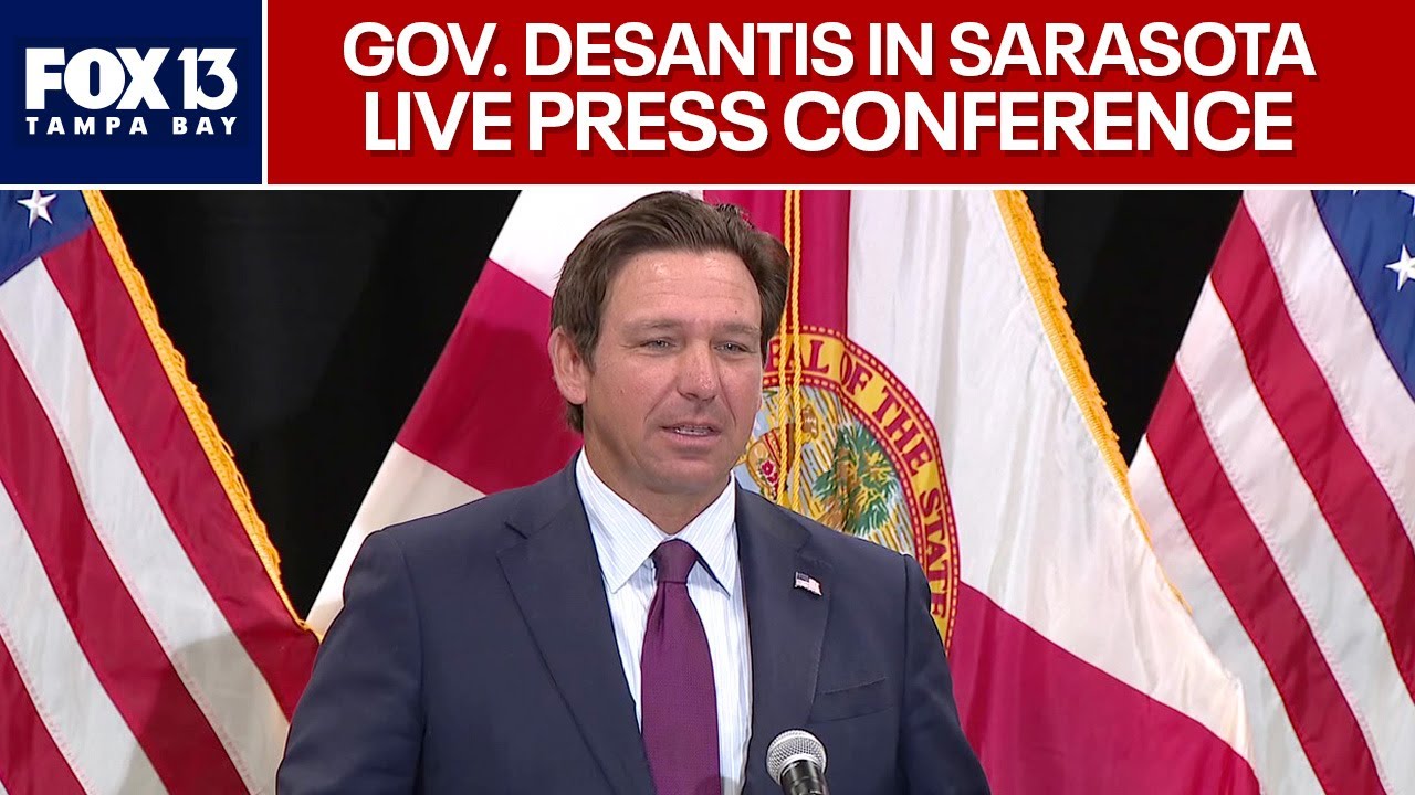 Governor DeSantis in Sarasota