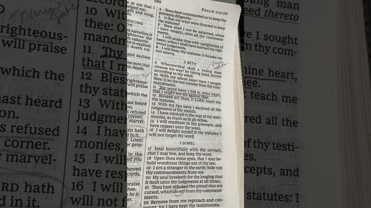 Take the Word of the Lord to Heart: Be Wholehearted#7 of 7