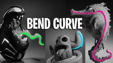Zbrush | Bend Curve Deformer