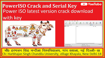 Power ISO latest version crack download with key  PowerISO Crack and Serial Key