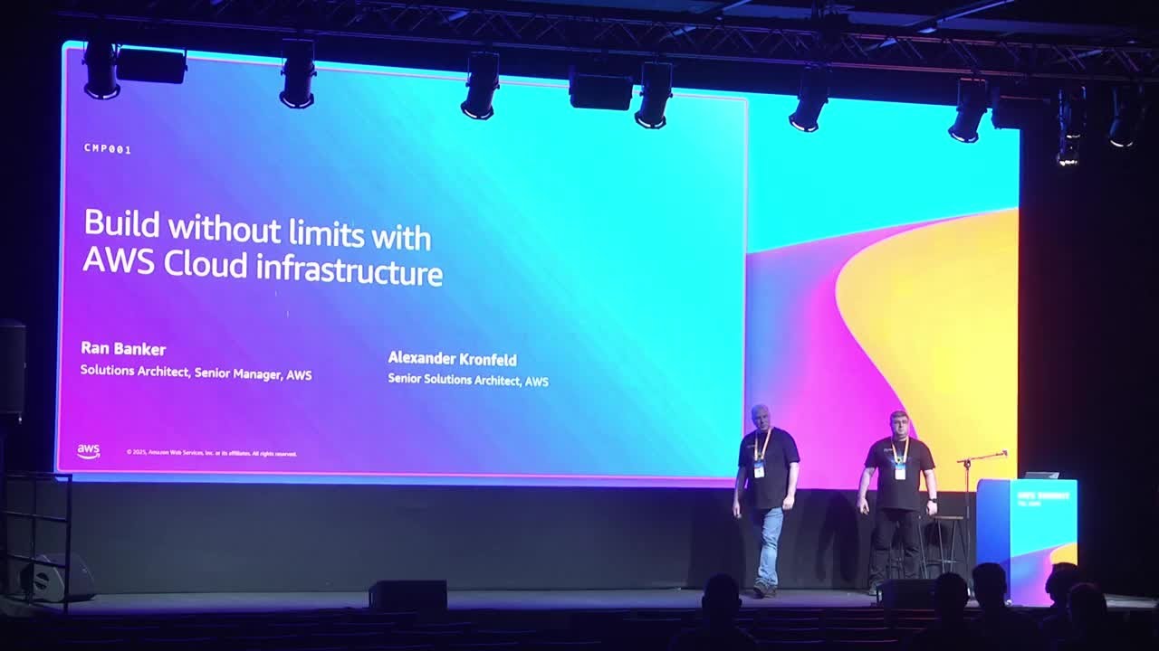 AWS Summit Tel Aviv 2025 - Build without limits with AWS Cloud infrastructure