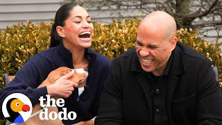 Senator Cory Booker and Alexis Booker Visit an Animal Shelter for a Little Therapy | The Dodo