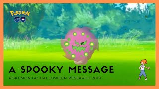 A Spooky Message - Halloween Event Special Research 2019
