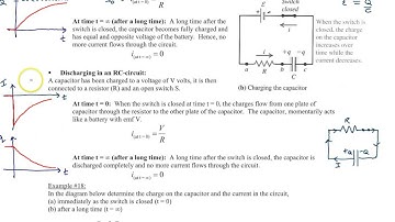 Chapter 20, Example 19 (Simple RC circuit)