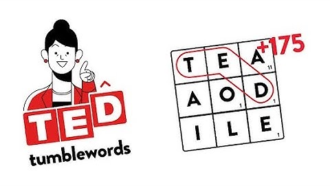 TED Tumblewords NETFLIX (by Frosty Pop and TED) Netflix Games IOS Gameplay Video (HD)