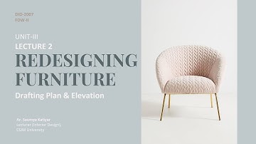 DID-2007 | FDW-II | Drafting Plan & Elevation | Lecture 2