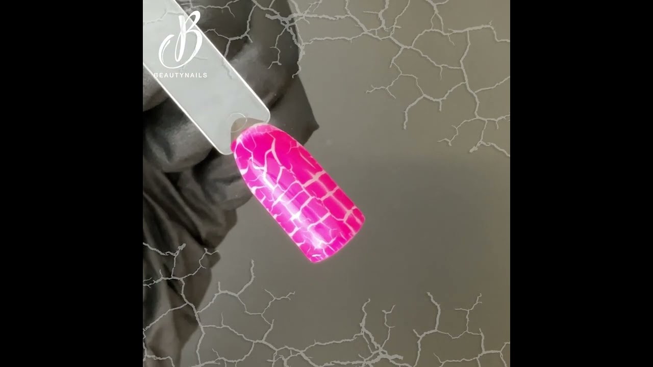 Crack Effet - Nail polish Wonderlack Cracking Gel - Pink (Rose)