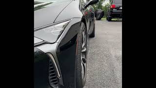 Lexus LC500 wheel spacer comparison 20mm vs 25mm #cars #inspiration #lc500 #lexus 