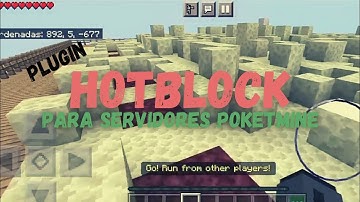 Minijuego HotBlock para Poketmine - Descarga y configuración - Minecraft 1.17.10