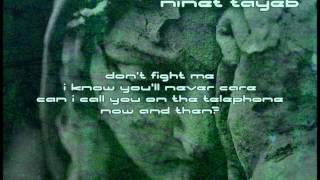 Steven Wilson w/Ninet Tayeb - Don&#39;t Hate Me (lyrics)