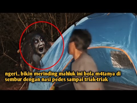 HOROR!!.. SAMPAI RELA JADI ORANG GILA AGAR HANTUNYA BUBAR SERTA BERTAHAN UJI NYALI
