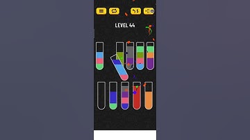 Water sort puzzle level 44
