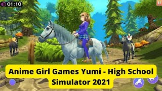 Anime Girl Games Yumi - High School Simulator 2021:Enjoy eye pleasing realistic environment