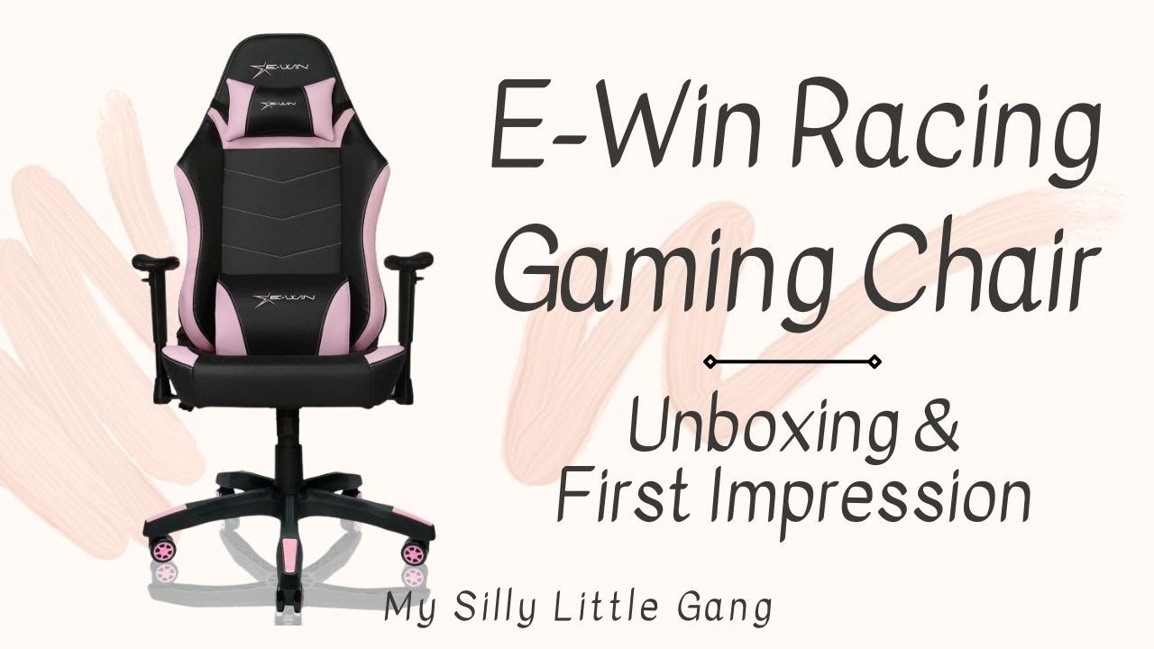 My New E Win Racing Gaming Chair - Unboxing & First Impression