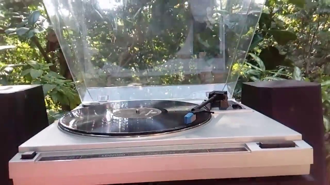 Kenwood KD34R AutoReturn Stereo Turntable Record Player YouTube