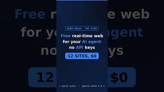Give your AI agent free access to Twitter, Reddit &amp; YouTube #shorts