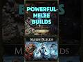 [PoE2] THE BEST MELEE BUILDS! - PoE 2 Builds #poe2 #pathofexile2
