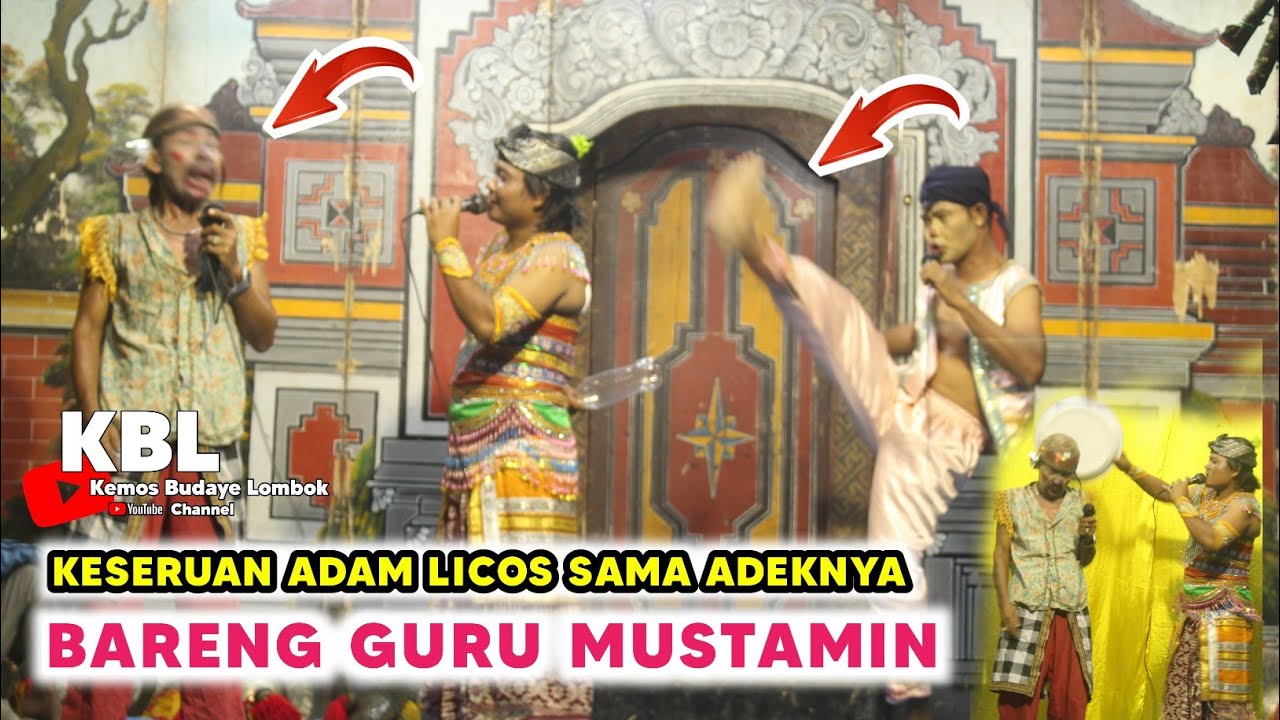 PALING SERU DAN LUCU - ADAM LICOS DAN ADEKNYA BARENG GURU MUSTAMIN - RUDAT GAGAR MAYANG