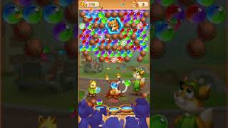 Bubble Pop Forest Rescue Level 151 no booster [Gameplay Walkthrough] optimized for smartphones