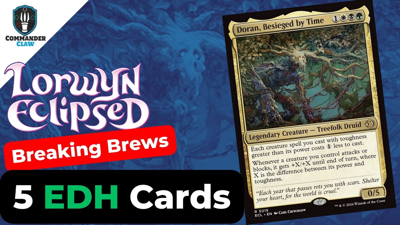 Добавьте эти карты: 5 карт для Дорана, Осажденной Башни | Breaking Brews | Lorwyn Eclipse MTG | C...
