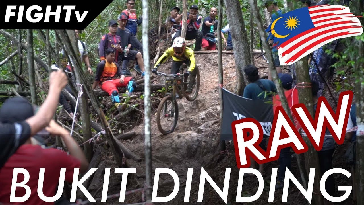BUKIT DINDING DOWNHILL RACE  2020 - track extreme & brutal di malaysia //FIGHTv