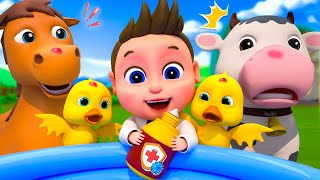 Old MacDonald Song with Safari Animals | Bum Bum Kids Nursery Rhymes & Kids Songs
