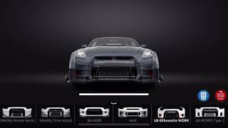 3d tuning Nissan skyline gtr r35 2010 customization