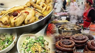 China’s Korean Street Food Market in Northeast China, Yanji, Jilin Province