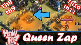 How To Queen Zap - Full Exclusive Tutorial For Town Hall 8,9,10,11 screenshot 2