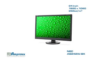 NEC AS242W-BK Display Monitor Screen Sales | Service | Repair | Exchange | Replacement
