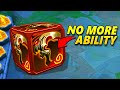 New item blocks all abilities