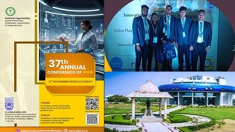 IPGA 37th Annual Conference 2025 || Baba Sahab Bhimrao Ambedkar University in Lucknow 