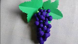 Easy way to make Grapes || Paper Origami || Sharmila Expression