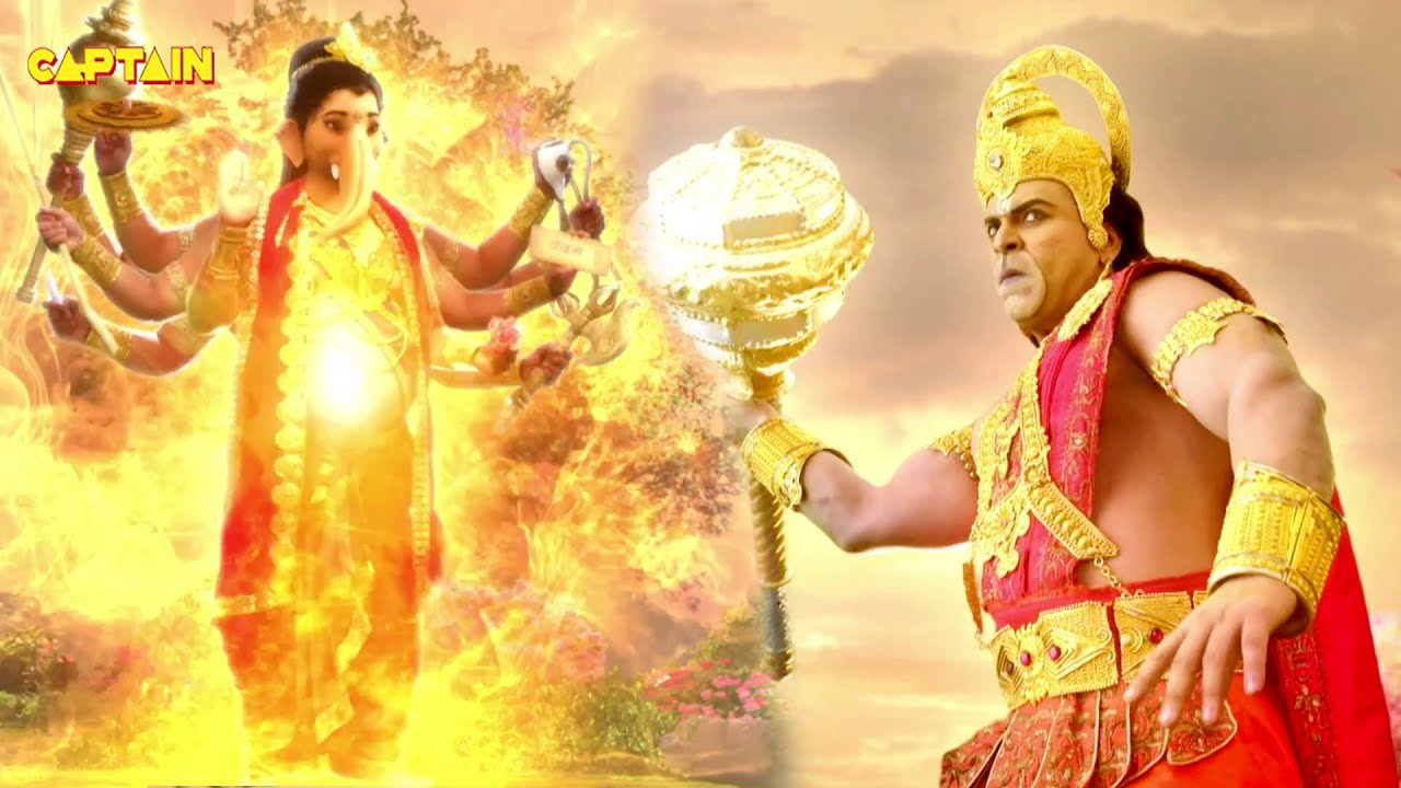 हनुमानजी को क्यों करना पड़ा श्री गणेशजी से युद्ध | Vighnaharta Ganesh