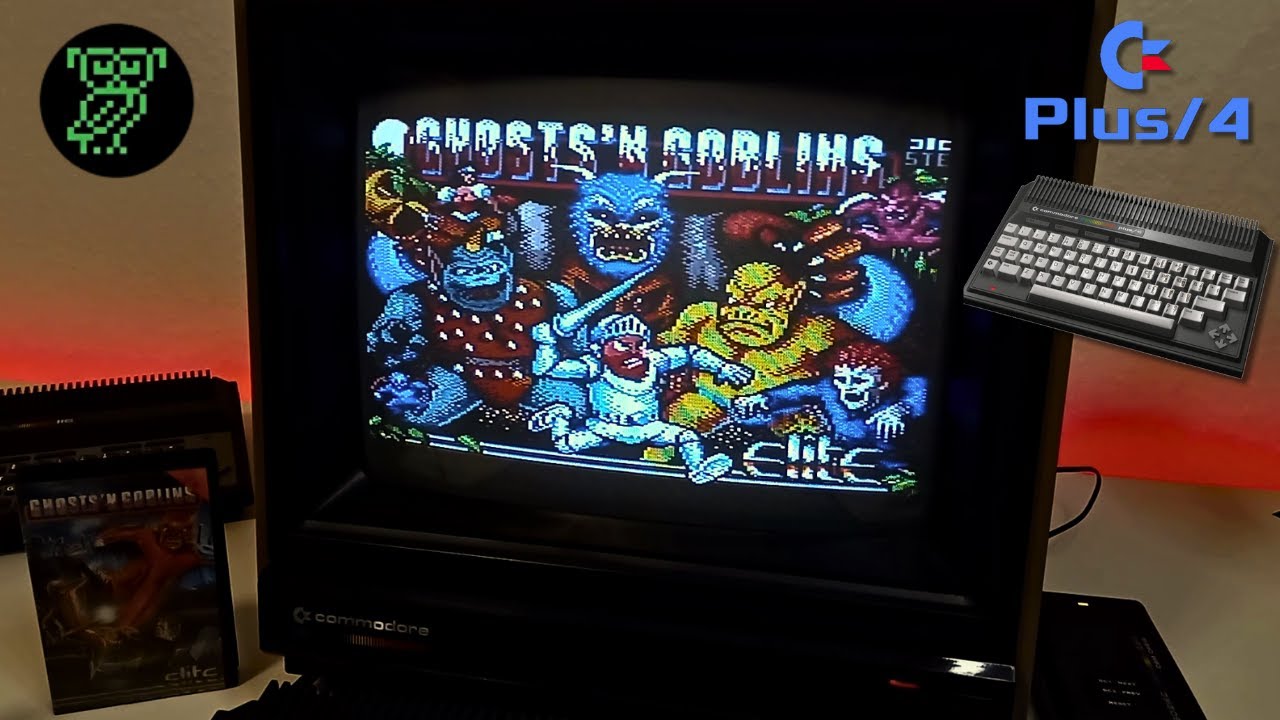 Ghosts 'n Goblins (2026) | Commodore Plus/4 | Arcade Version