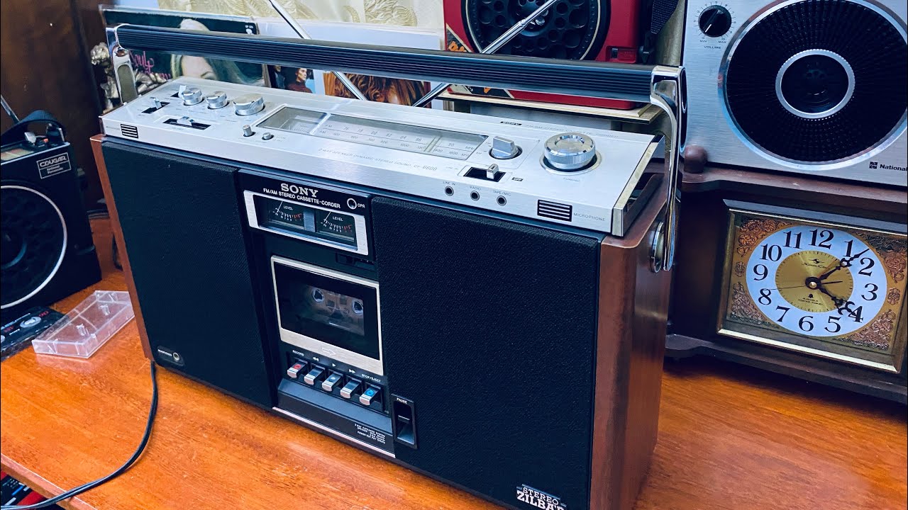 SONY CF-6600 ラジカセ 昭和レトロ SONY CF-6600(ジルバップ SONY CF-6600 ラジカセ 昭和レトロ SONY CF-6600(ジルバップ
