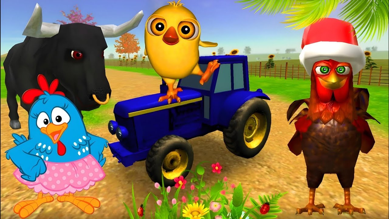 el Pollito pío 3d - Pío Pío Granja - Juego del Pollito y el Tractor de ...