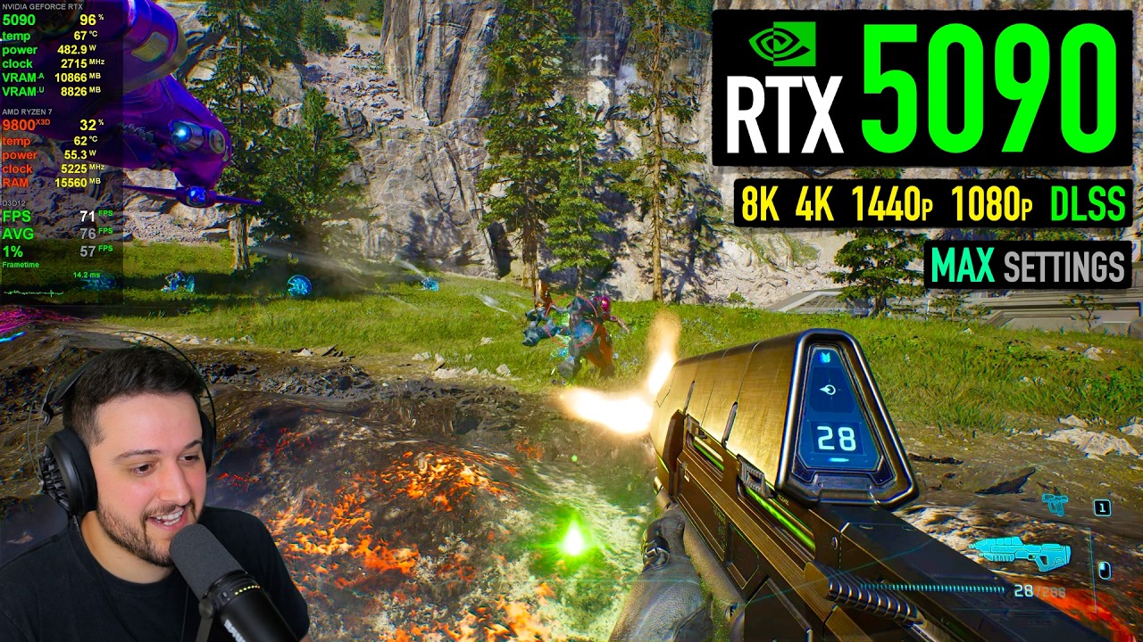 RTX 5090 - Halo Campaign Evolved - Max Settings Gameplay! (UE5)