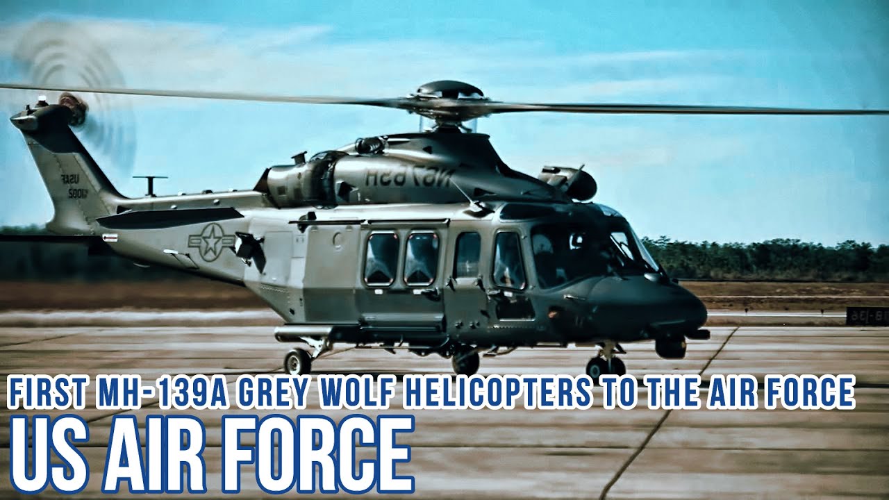 The US Air Force receive MH-139A Grey Wolf helicopters From Boeing ...