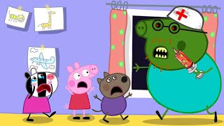 A Peppa Pig Horror Story, Zombies Appear At Peppa Pig House‍♀ | Peppa Pig Funny Animation