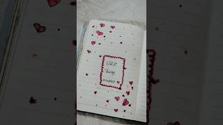Little things matter 🤍 simple pink journal idea for beginners🌸✨#journal#simplejournal #pinkjournal