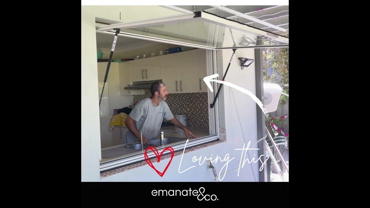 Gas Strut Awning Window YouTube