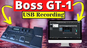 Boss GT-1 Direct USB Recording Tutorial in Cubase